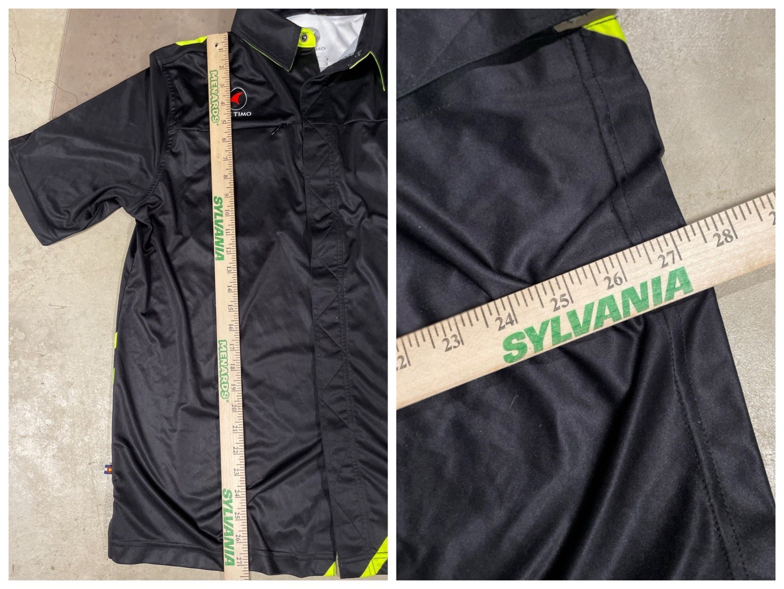 Pactimo Pit Shirt New – Button Down Cycling Mechanic Shirt – Performance