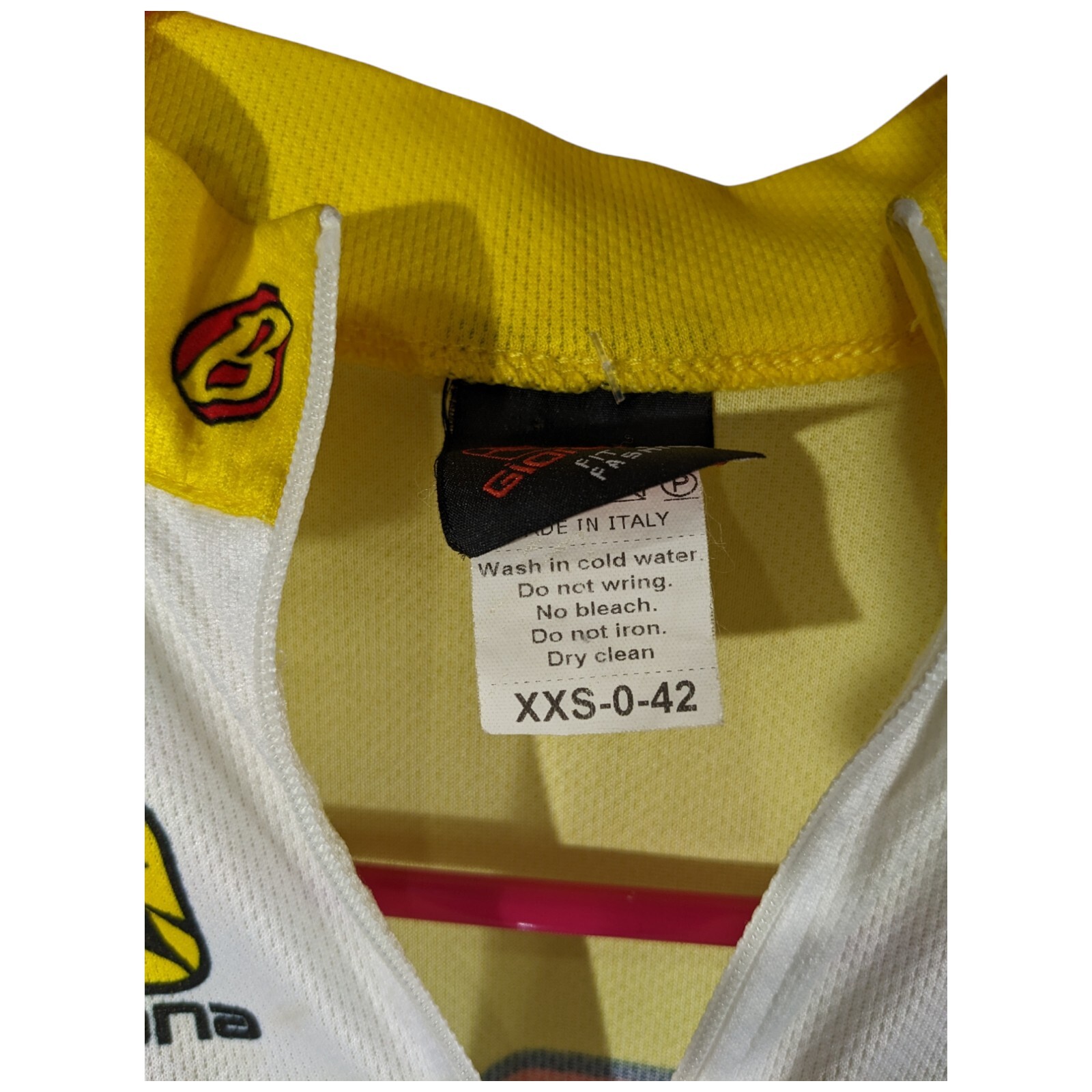 Giordana Cycling Jersey Mens XXS Pro Fit Short Sleeve Strada Racing AZ Pockets