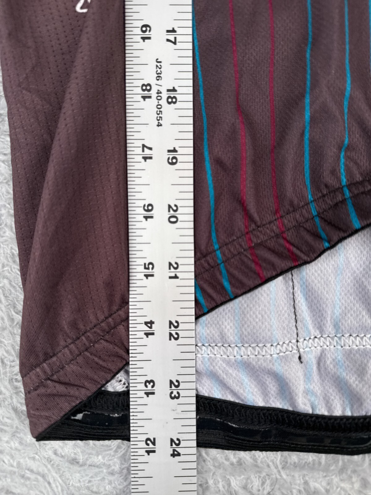 Balance Cyclewear Cycling Jersey Adult 2XS XXS Blue Brown All Pro Simi Valley