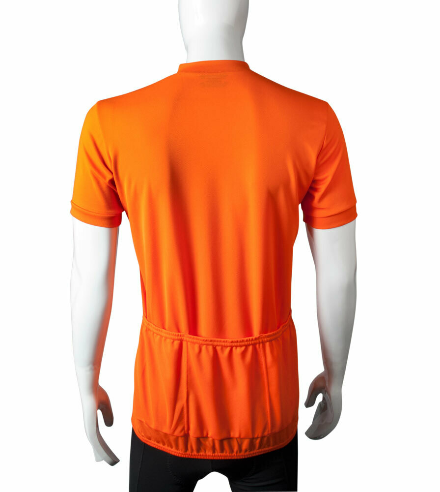 Tall Solid Color Cycling Jersey | Short Sleeve | Lightweight | Made in the USA