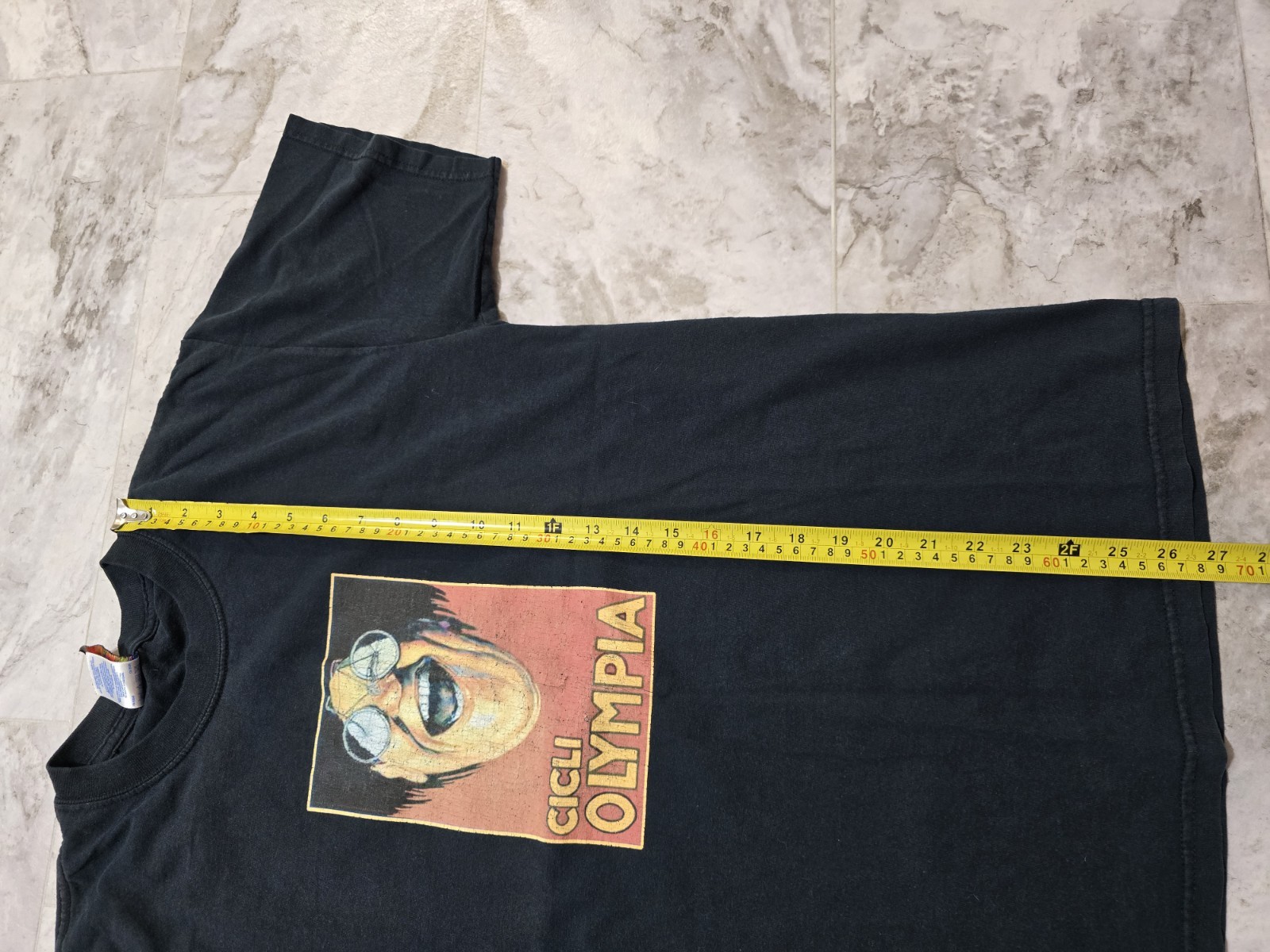 The Retro Image Apparel Co T-Shirt Cicli Olympia Cycling Advertisement Tee Sz M