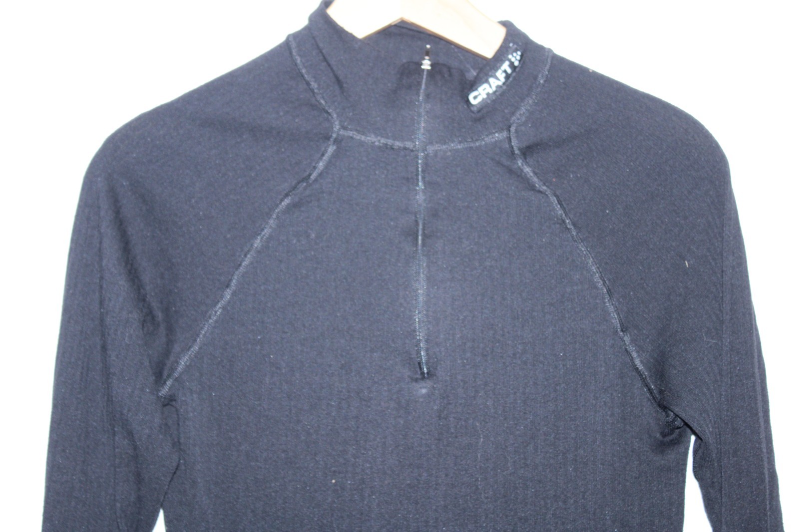 Craft LongSleeve Cycling Jersey Medium Rear Pockets 34″ Chest 26/30″ T2B Thermal