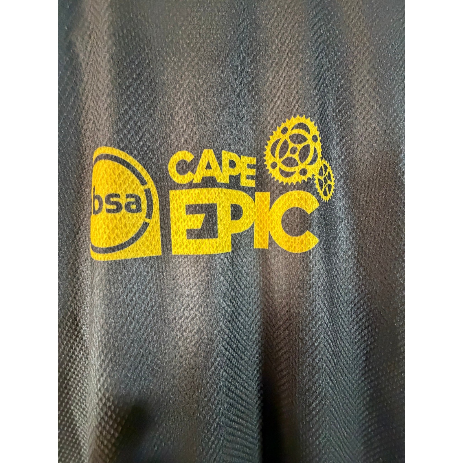 Ciovita Men’s EU XL Absa Cape Epic Cycling Jersey NWT Black