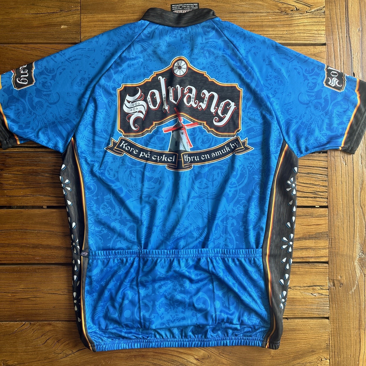 PACE SPORTSWEAR SOLVANG TEAM CYCLING JERSEY FREE SHIPPING !!
