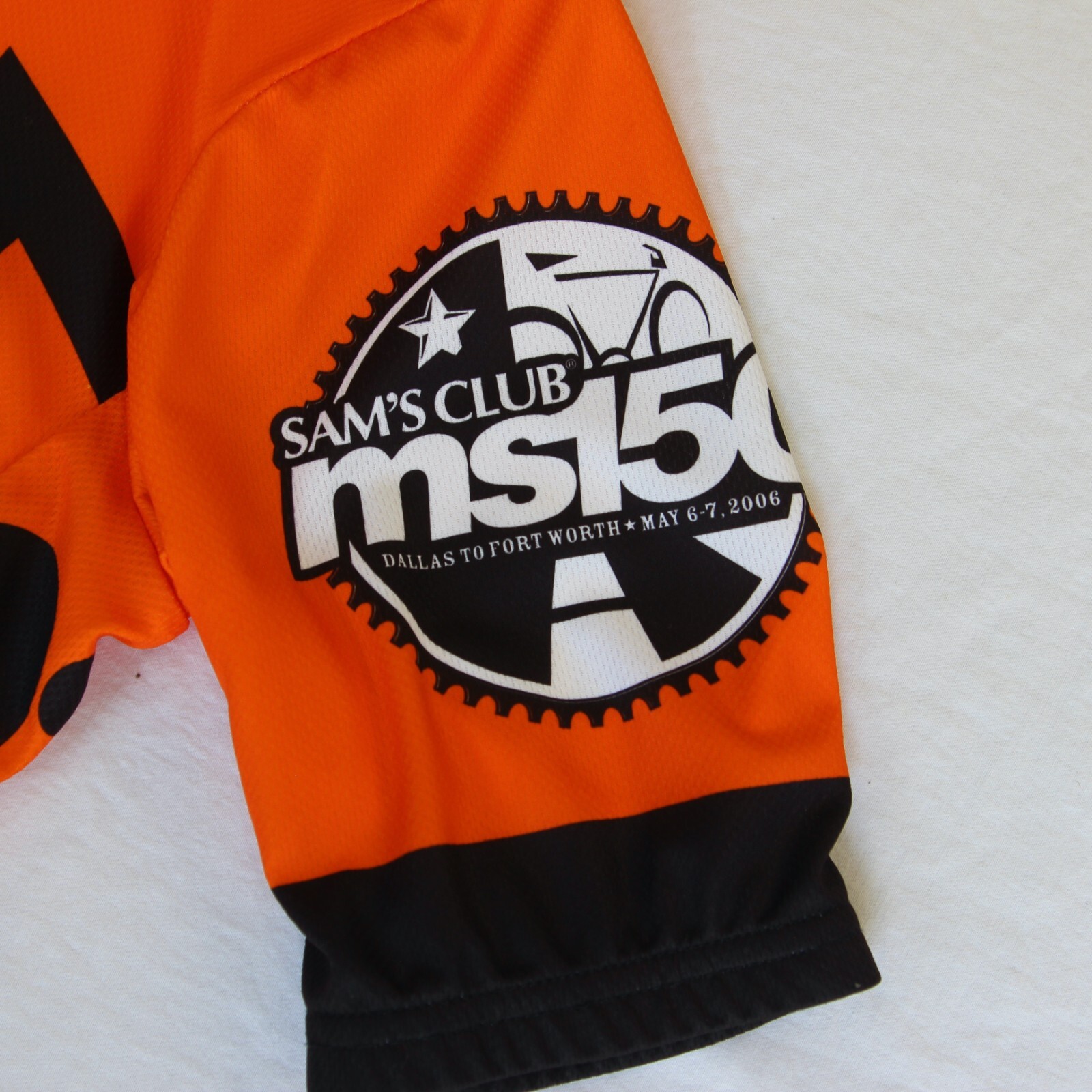 VOmax Cheesy Riders Bicycle Jersey Mens L Chester Cheetah Cheetohs MS 150 Tour