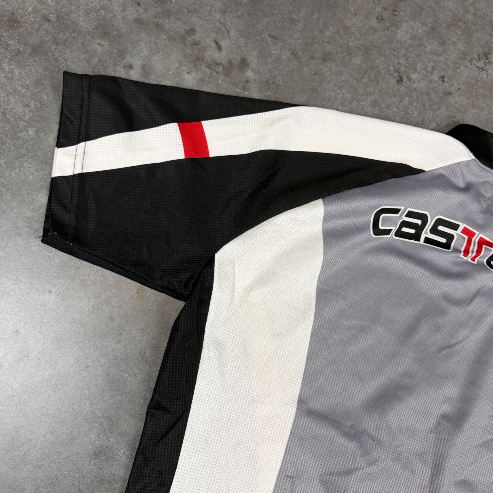 Castelli Cycling Jersey Mens Large Multicolored Half Zip Short Sleeve Preowned
