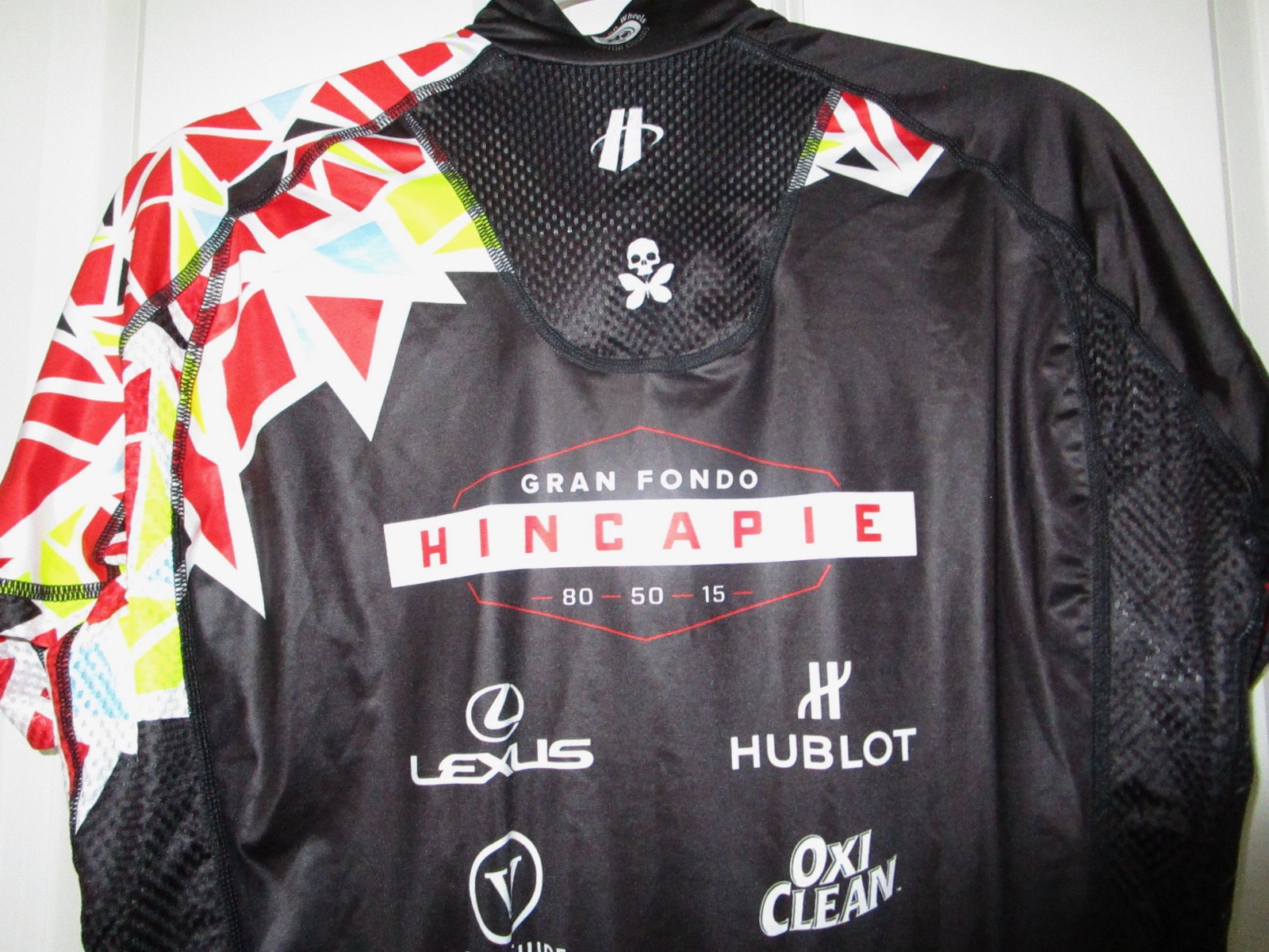 Hincapie Jersey Mens Cycling Full Zip Gran Fondo 17 Short Sleeves Size L