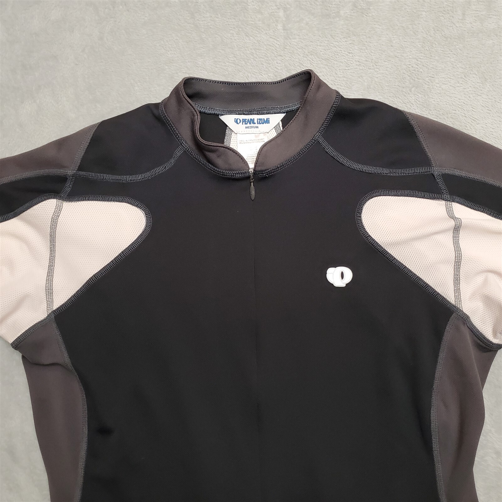 Pearl Izumi Cycling Jersey Womens Medium Bike Racing Short Sleeve 100% Polyester