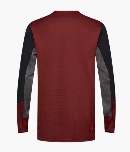 Brand New FOX Racing Mens Defend MTB Long Sleeve Jersey $90 Med Rust Brown LS