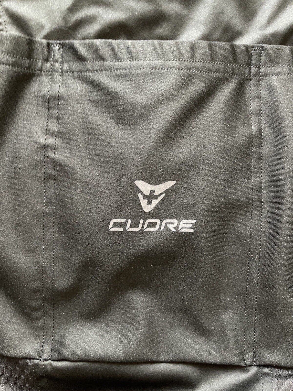 Cuore Men’s Sleeveless Moxie Racing Cycling Vest Black Large Training Bike Top