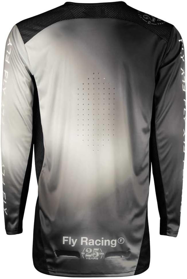 Fly Racing 377-724M Lite Se Legacy Jersey Light Grey/Black Medium