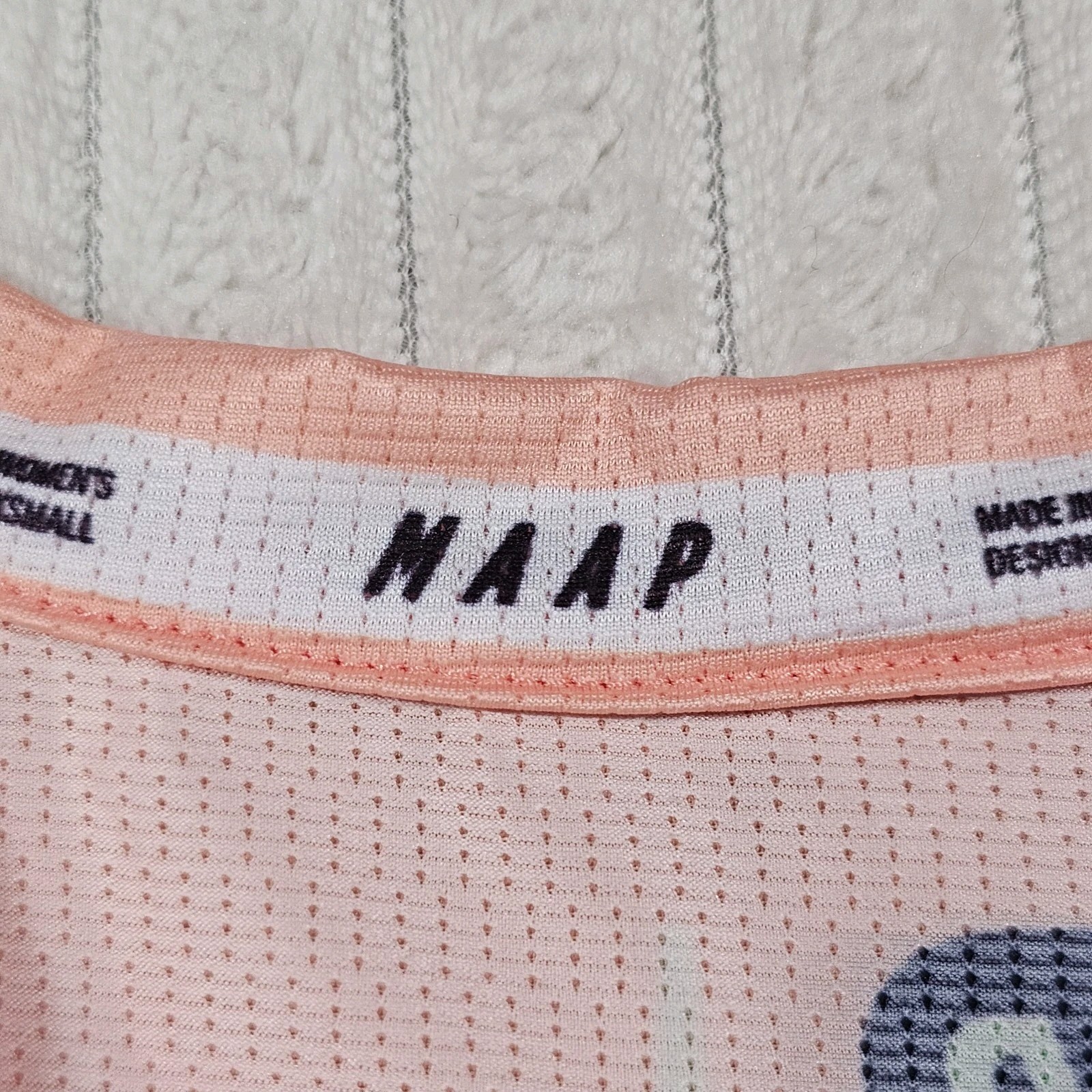 MAAP Women’s Cycling Jersey Drome Pro Air 3.0 Peach Breathable Pockets XXS 2XS