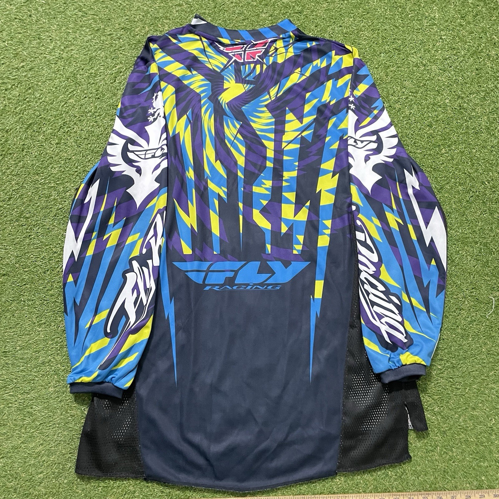 Fly Racing Kinetic Motocross Jersey Long Sleeve Shirt Men’s Size Medium M