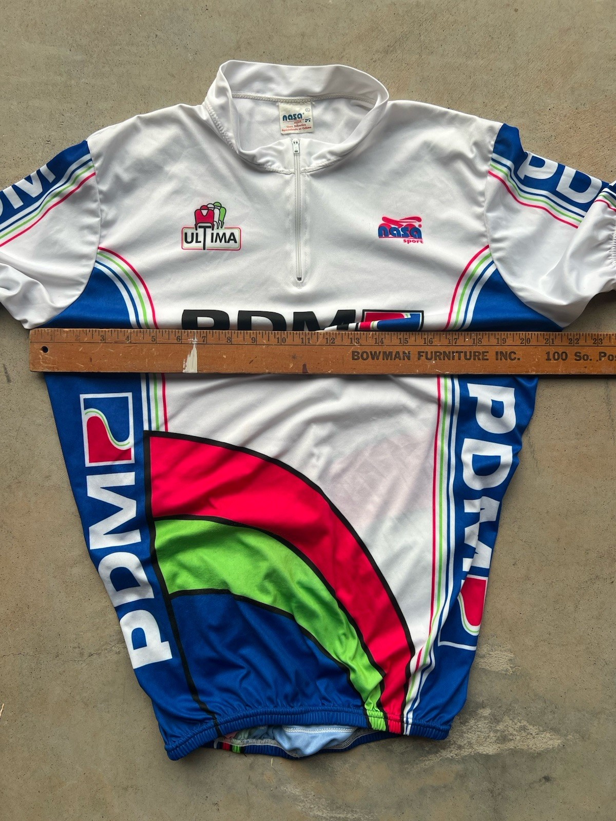 ULTIMA Cycle Bike Bicycle VINTAGE JERSEY Shirt Size XLARGE Poly RUDY PROJECT