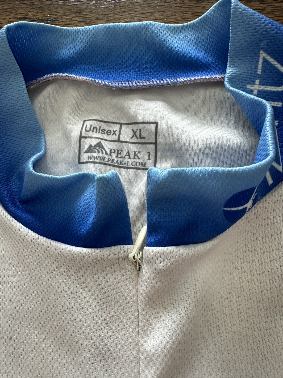 Unisex Peak 1 Cycling Jersey half zip with 3 pockets Multi color