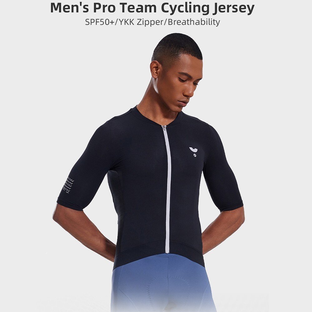 YKYWBIKE 2025 Cycling Jersey Men Summer Pro Team Bicycle Shirt Short Sleeve