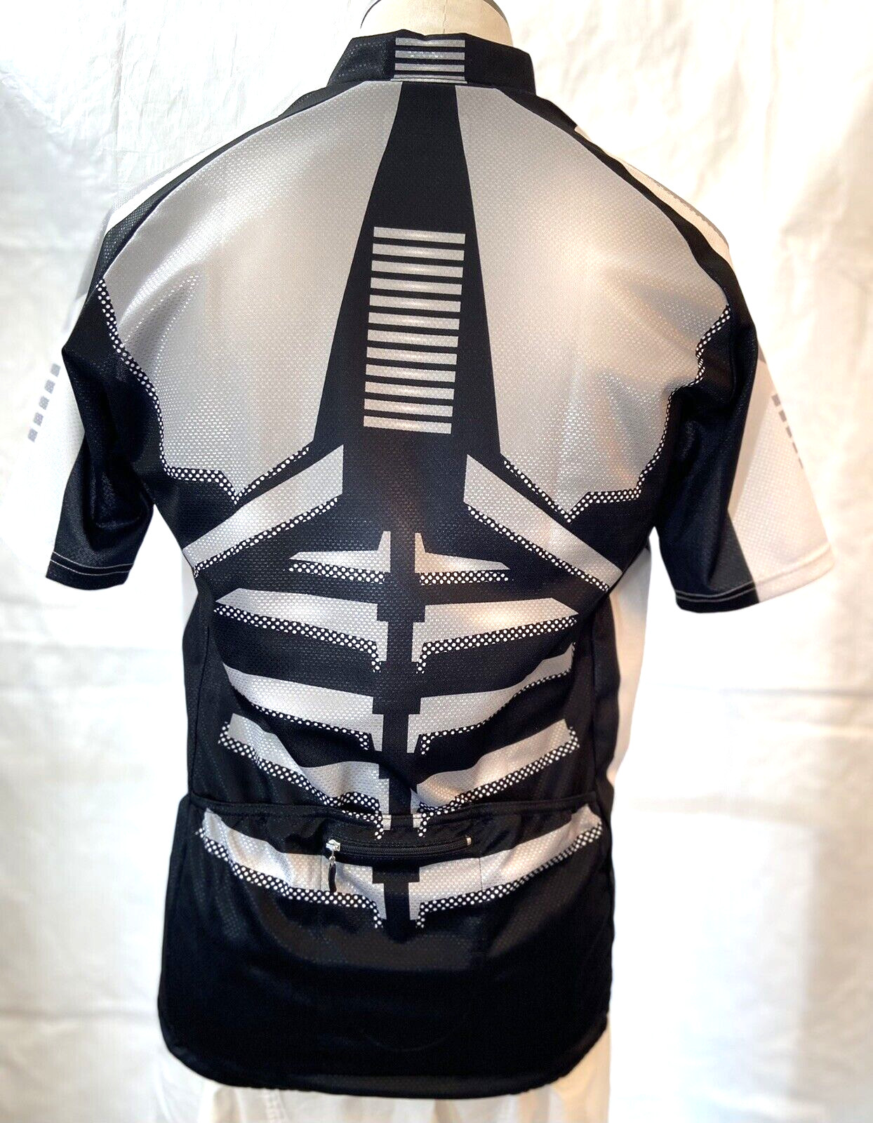 AGU Bike Gear 1/4 Zip Short Sleeve Breathable Quick-dry Cycling Jersey Shirt XL