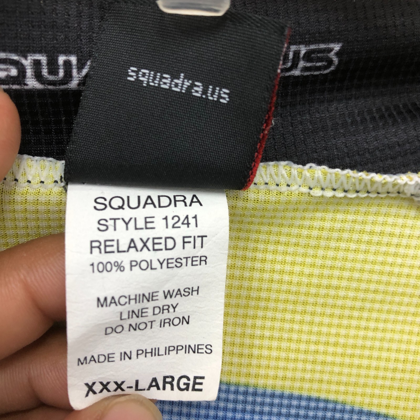 Squadra Mens XXXL Yellow Cycling Jersey Qualcomm Santa Cruz Big Sur Bike Shirt