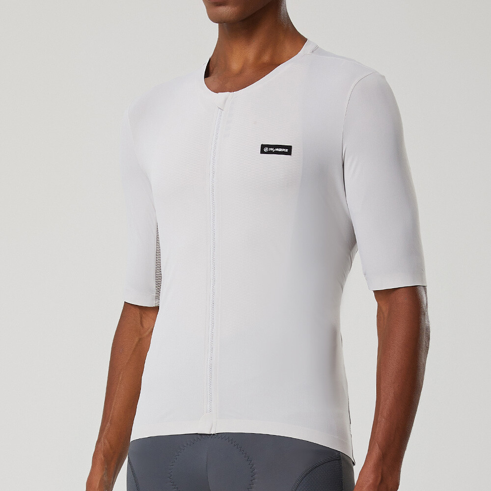 Men Summer Cycling Jersey Short Sleeve UPF50+ MTB BikeJersey activewear