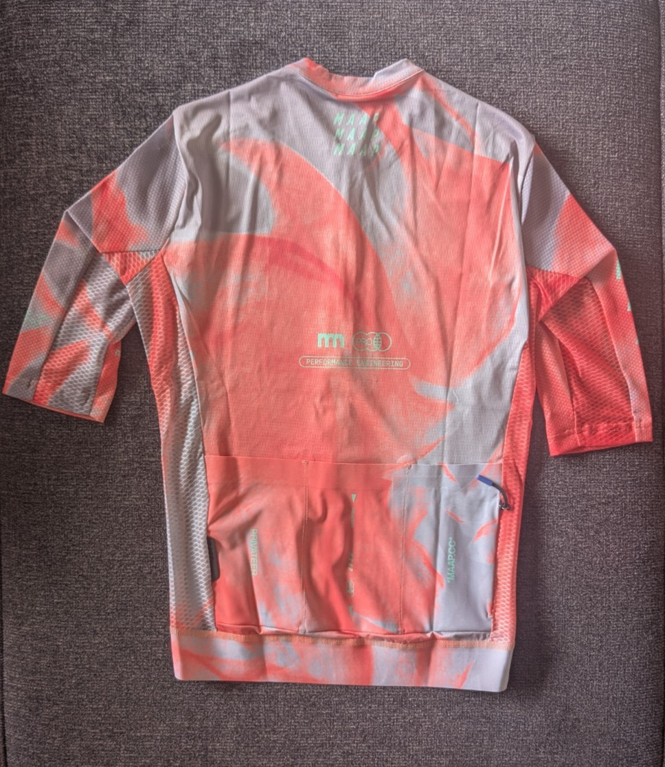 MAAP Privateer Torbjorn Roed Pro Air Jersey 3.0 Peachflux Men’s Small NWT