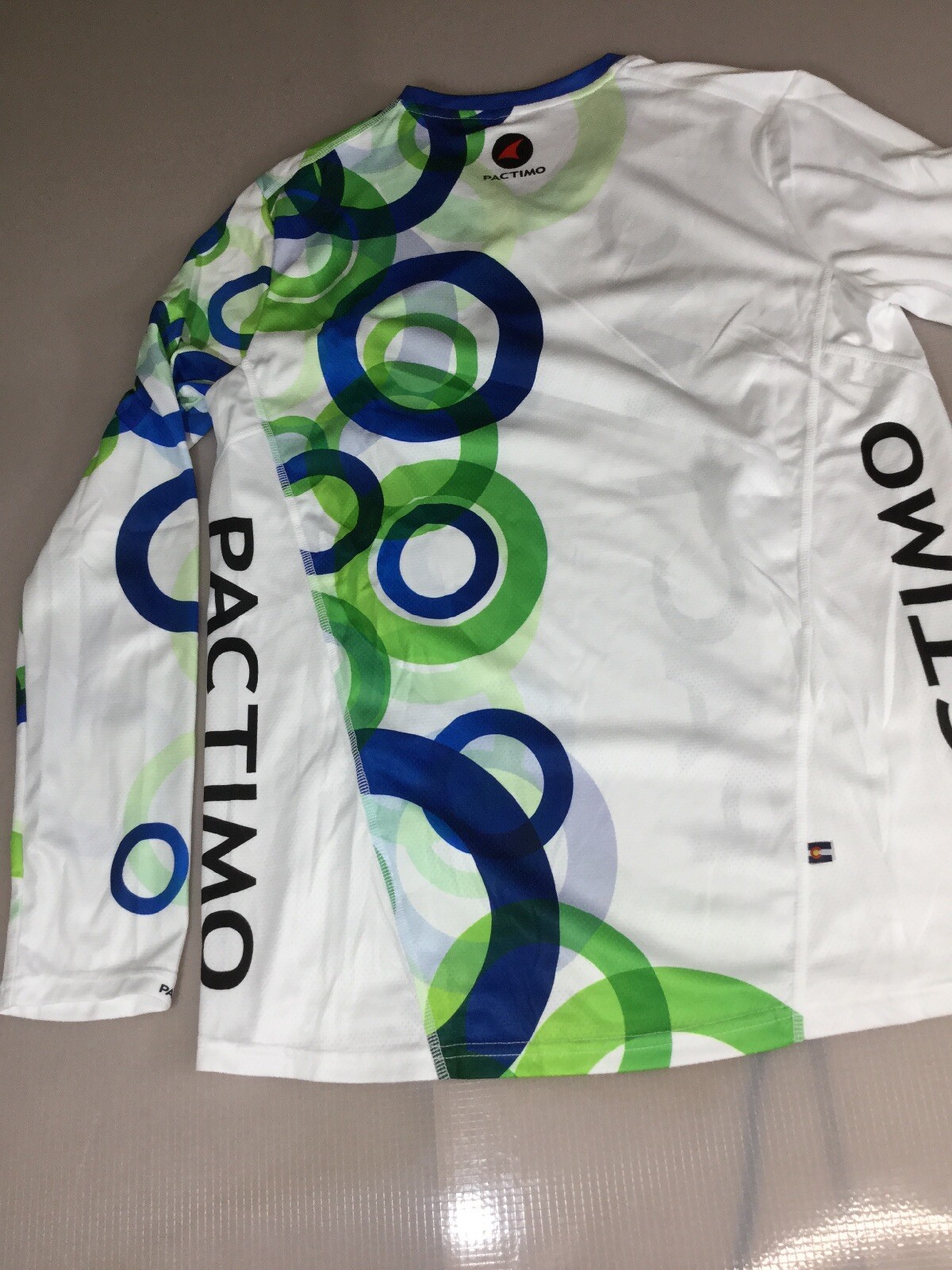 Pactimo Womens Casual Long Sleeve Cycling Tech T Shirt Large L (6910-B)