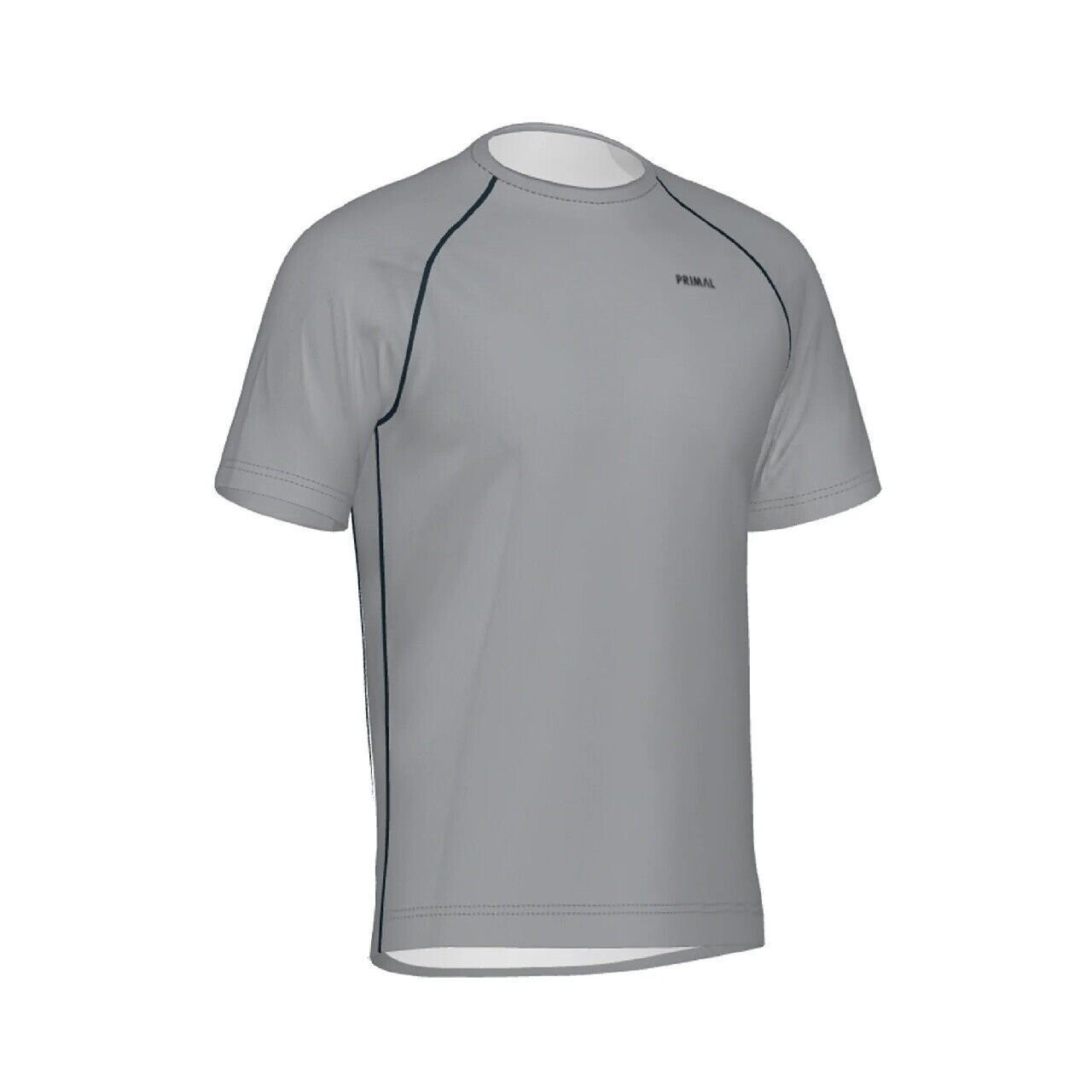 Primal MTB Cycling Jersey Solid Grey Men’s Ilex Relaxed Fit