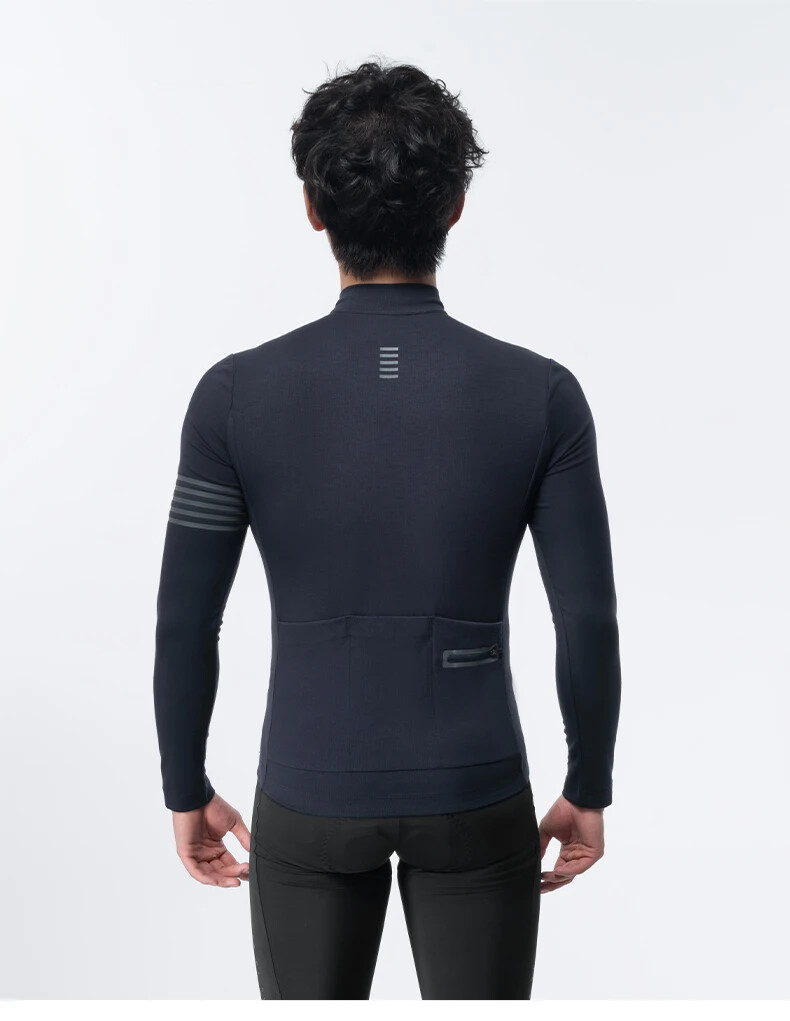 ROCKBROS Men’s Winter Cycling Jersey Thermal Top Long Sleeves Bicycle Clothing