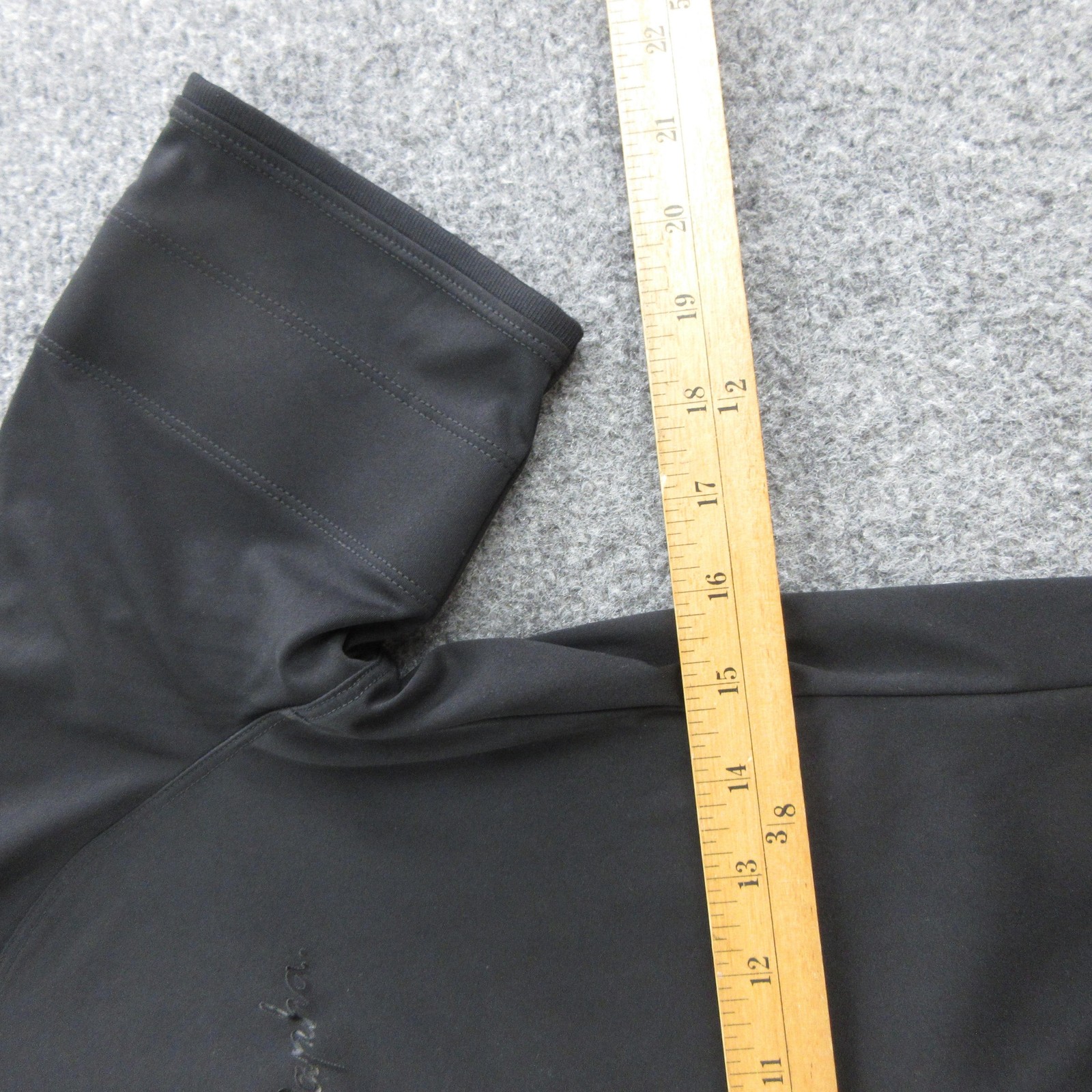 Rapha Core Cycling Jersey Mens Small Black Short Sleeve Full Zip Bike Road