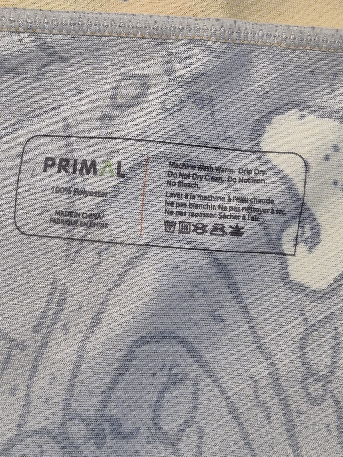 Primal Women’s Cycling Jersey Awesome AOP GRAPHIC Full Zip Sz XL Fossil Cove