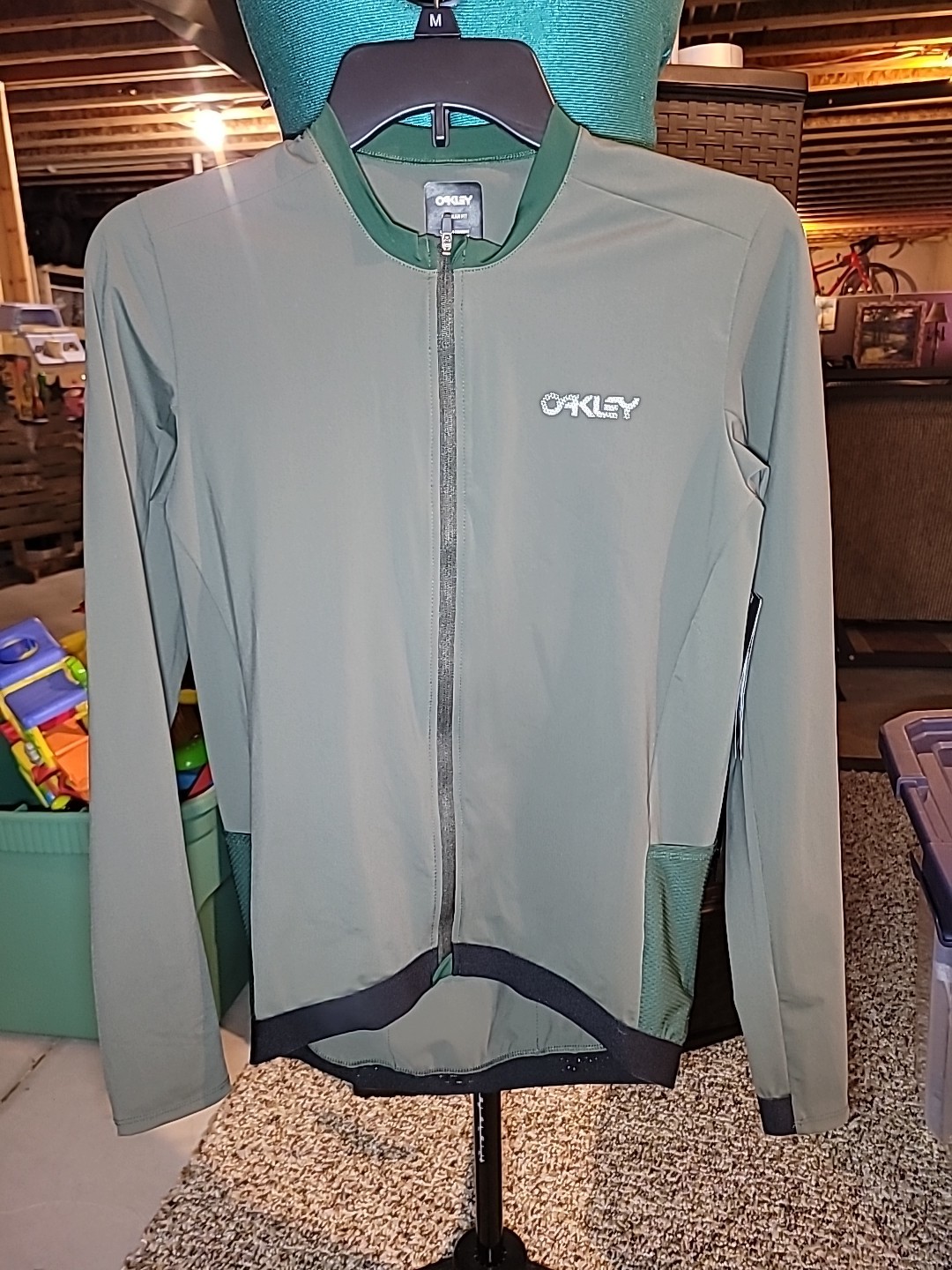 Oakley Element LS Jersey Men’s Medium Dark Brush European Fit
