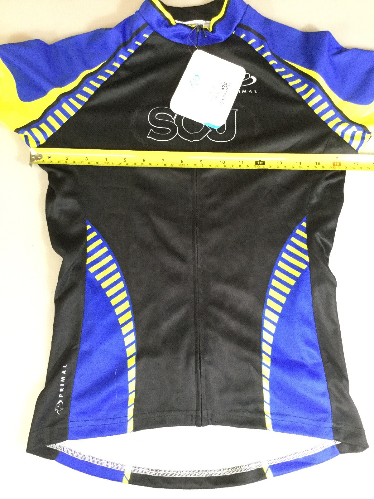 Primal Womens Sport Cut Cycling Jersey Size Xs Xsmall (6910-54)