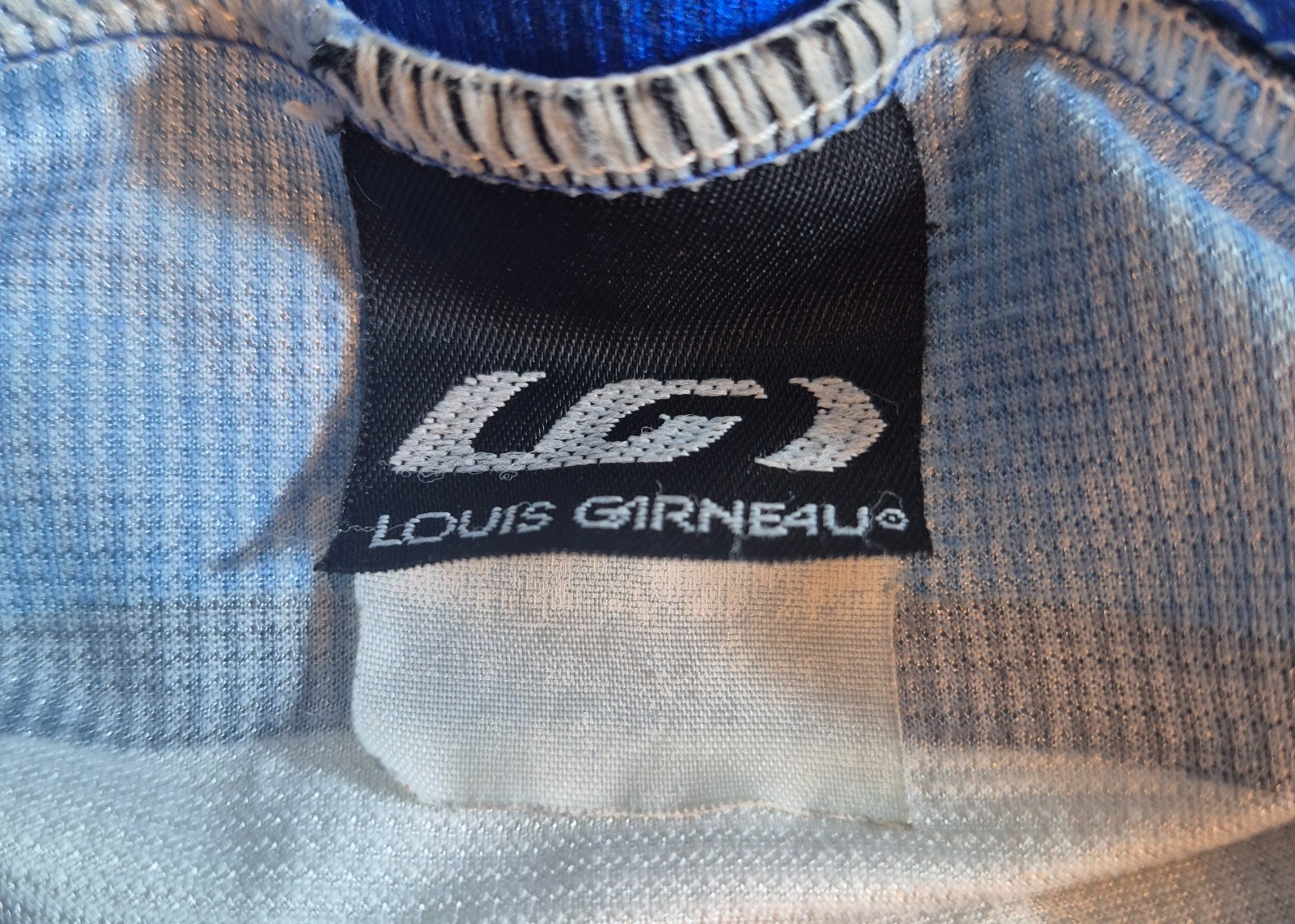 Louis Garneau Mens 3-Pocket Cycling Jersey Epic Bikes Bianchi Full-Zip L Large
