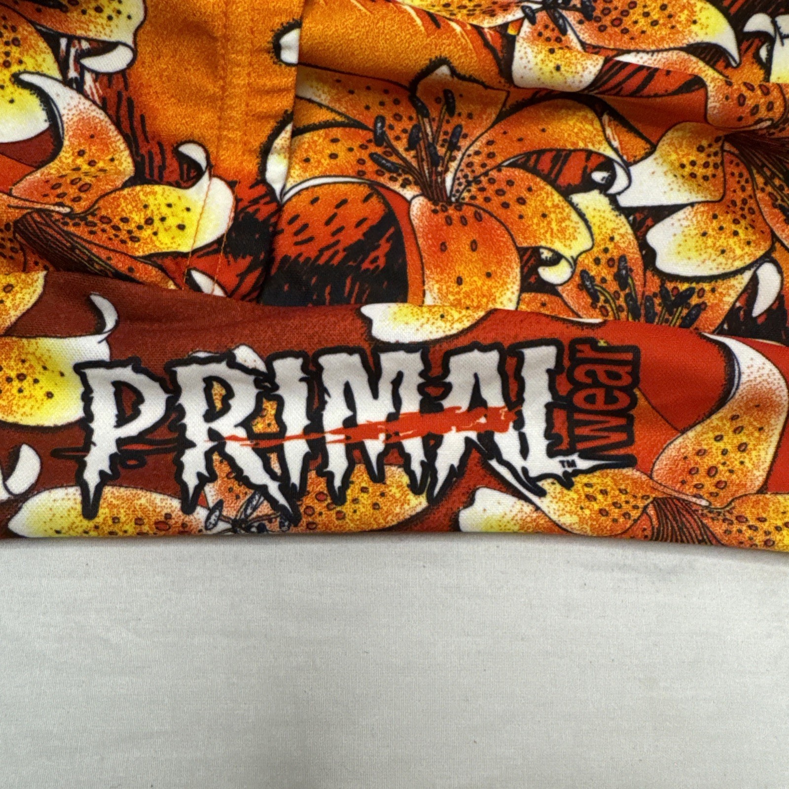 Primal Wear Cycling Jersey Women’s Medium Tiger Lily AOP 100% Coolmax DK700X