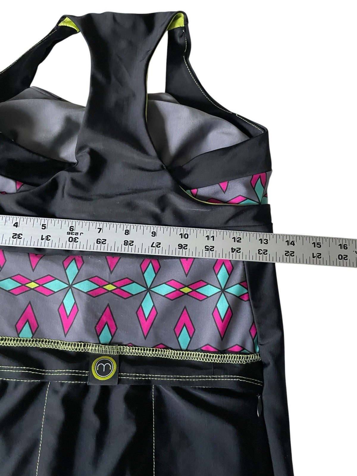 Moxie Cycling Co – Womens Tank Top Racer Back Colorful Jersey Size Medium