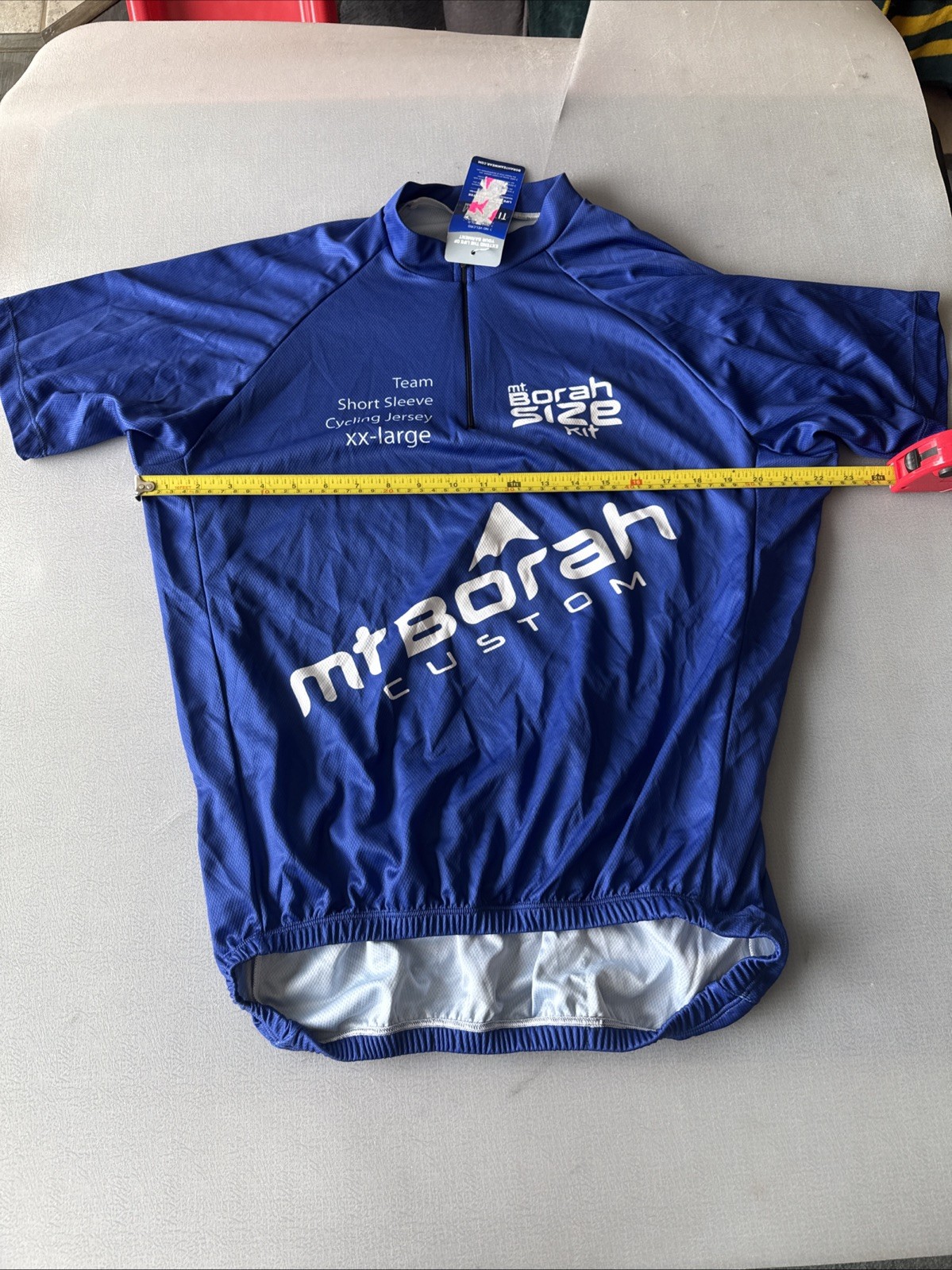 Borah Teamwear Men’s Team Cycling Jersey 2XL XXL (9477)