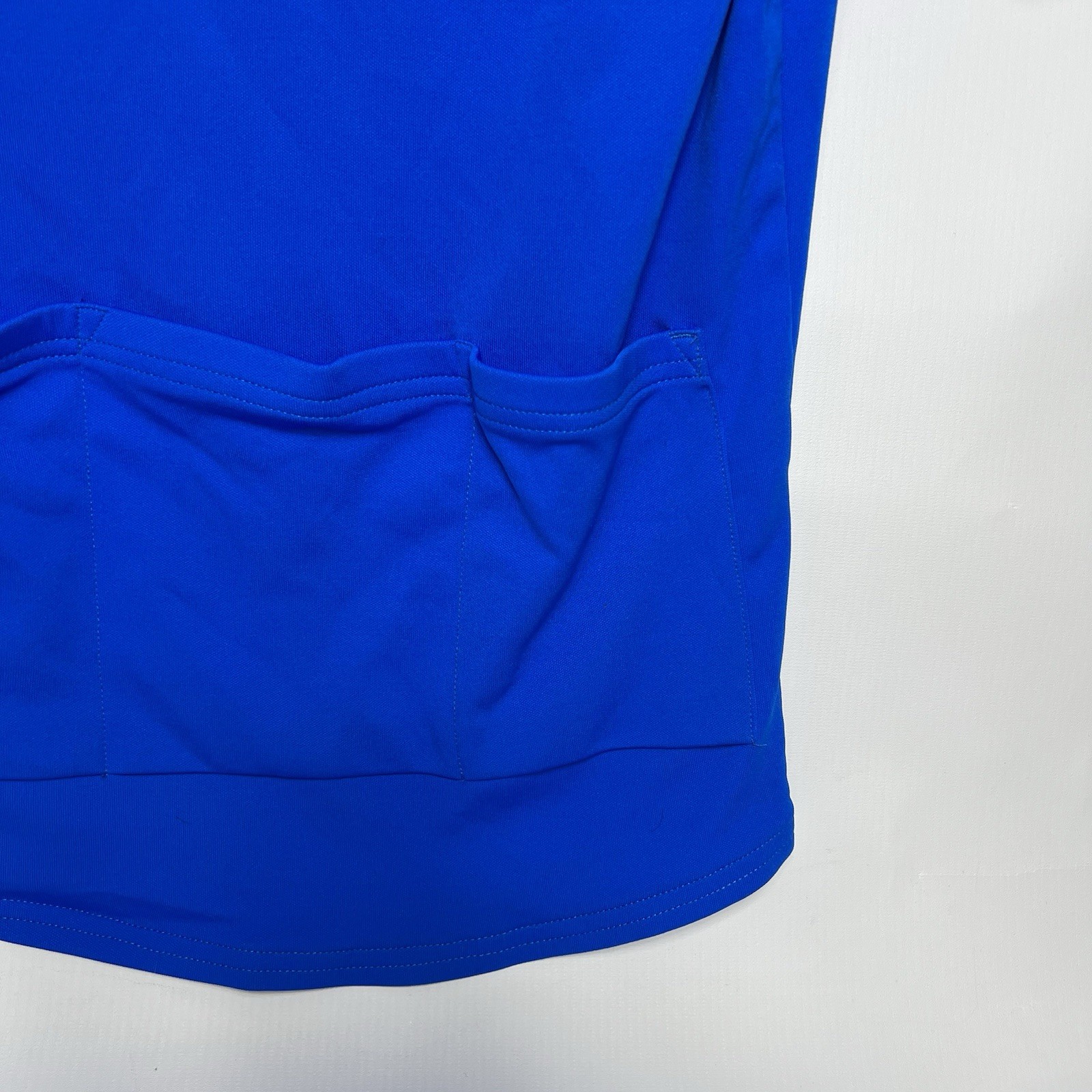 Pearl Izumi Cycling Jersey Adult Medium Blue 1/2 Zip 100% Polyester Rear Pockets