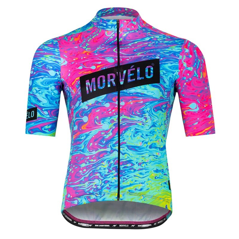 Summer Retro Mens Cycling Jersey Short Sleeve Team Bike Shirts Bicycle Uniform
