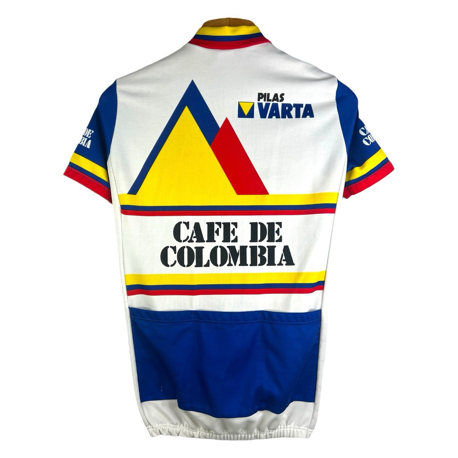 VTG Café de Colombia Cycling Jersey 100% Polyester Made In Italy