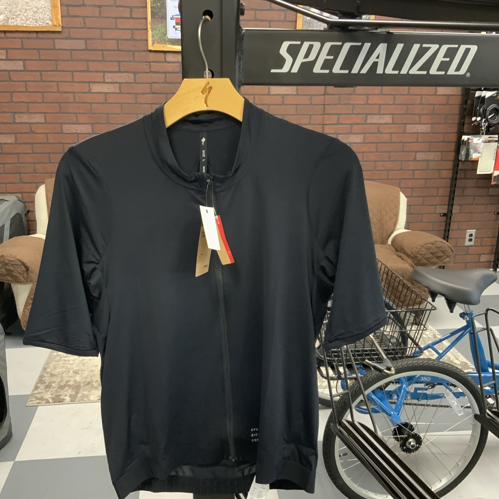 Specialized Prime Jersey Short Sleeve Mens -Black-NEW-Sizes