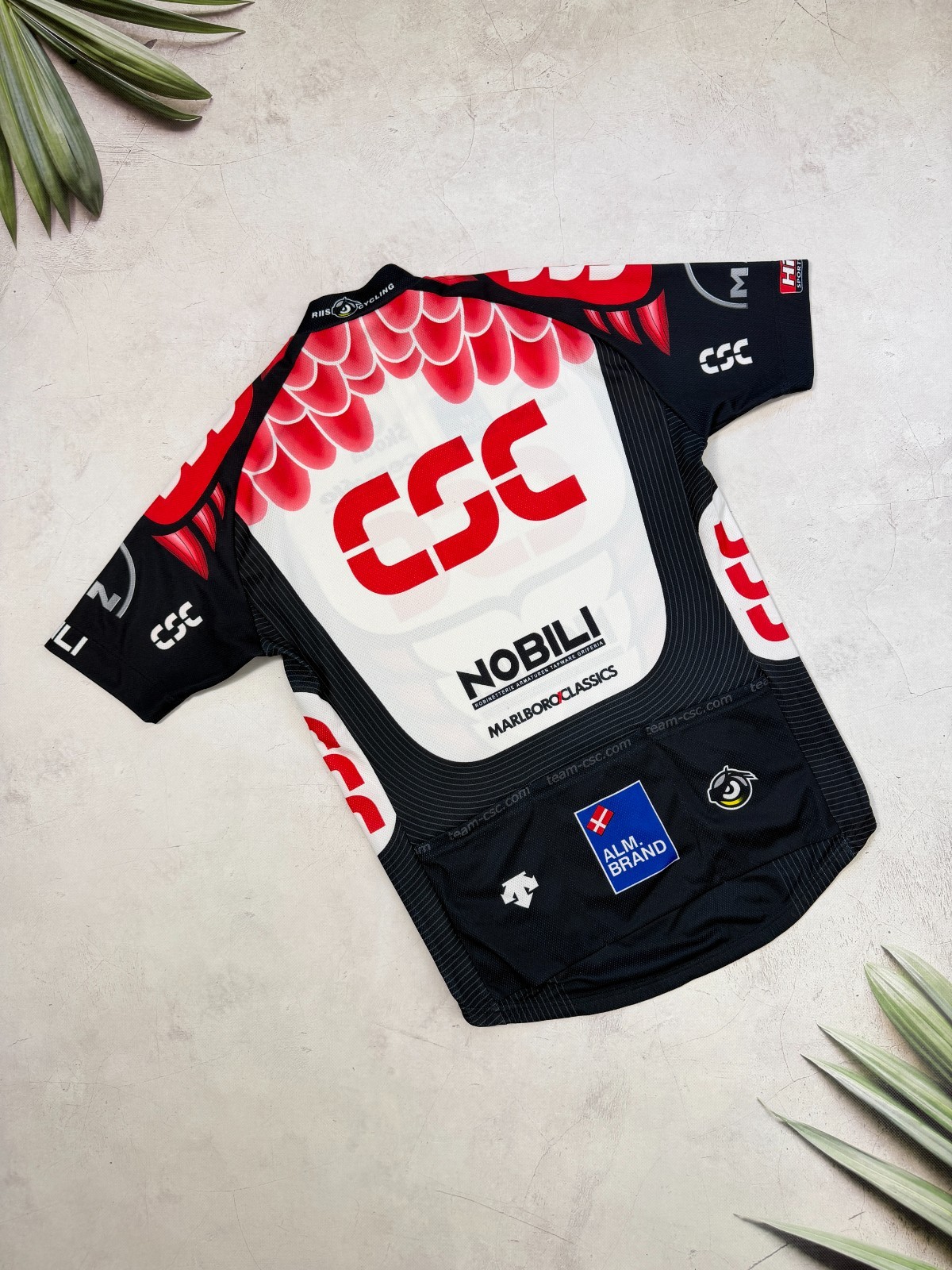 Descente Team CSC Skoda Man UCI Pro Tour Nobili Cervelo Cycling Jersey – 6 / L