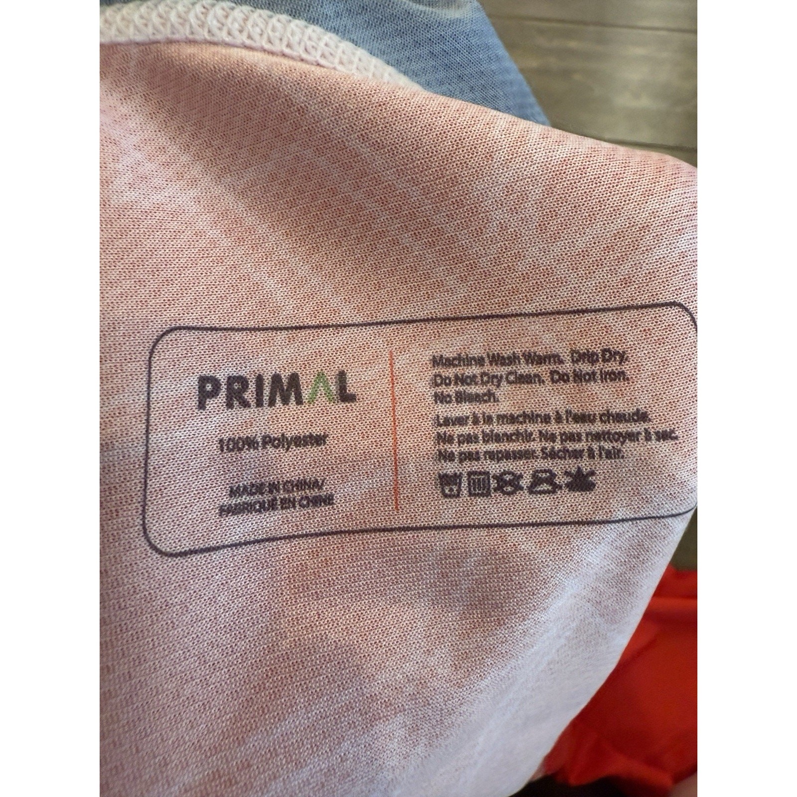 Primal Cycling Mens Red American Diabetes Association Jersey Size L Large NWT