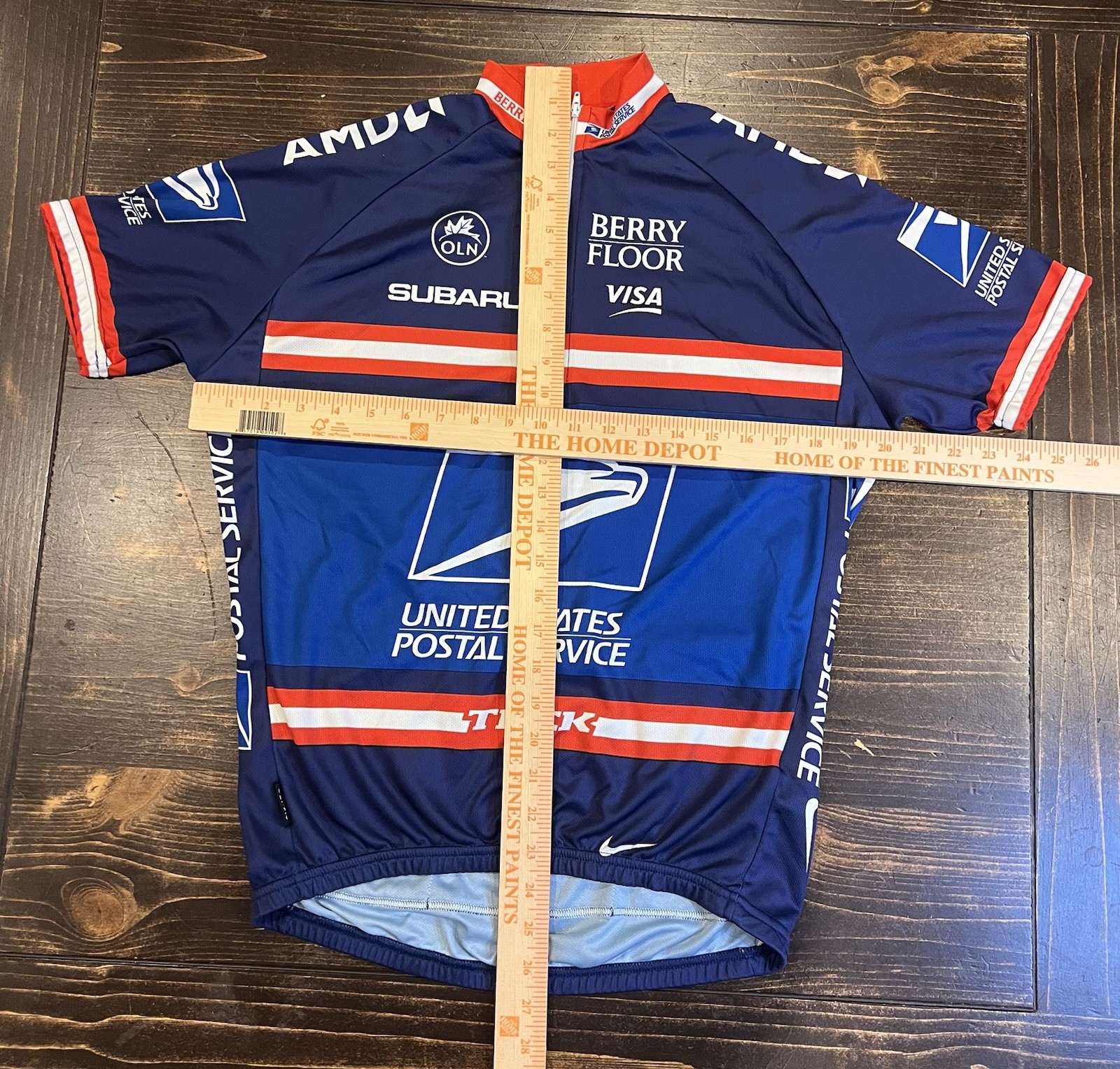 Nike x United States Postal Service USPS Trek Cycling Biking Jersey Vest Large