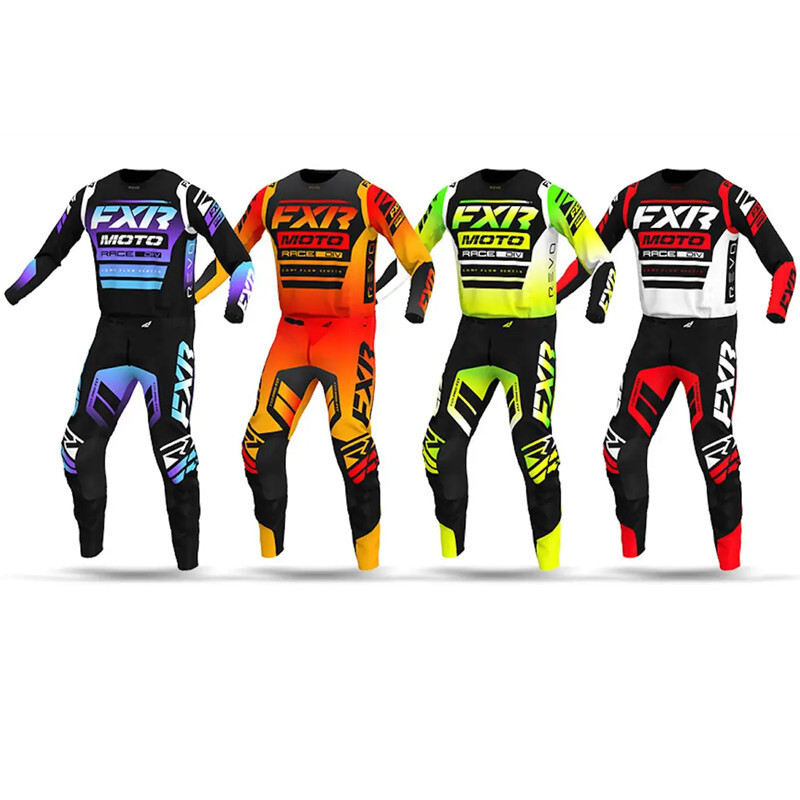 Gear Set -Dirt Bike Clothing Off Road Moto Jersey Set Moto Clothing Breathable