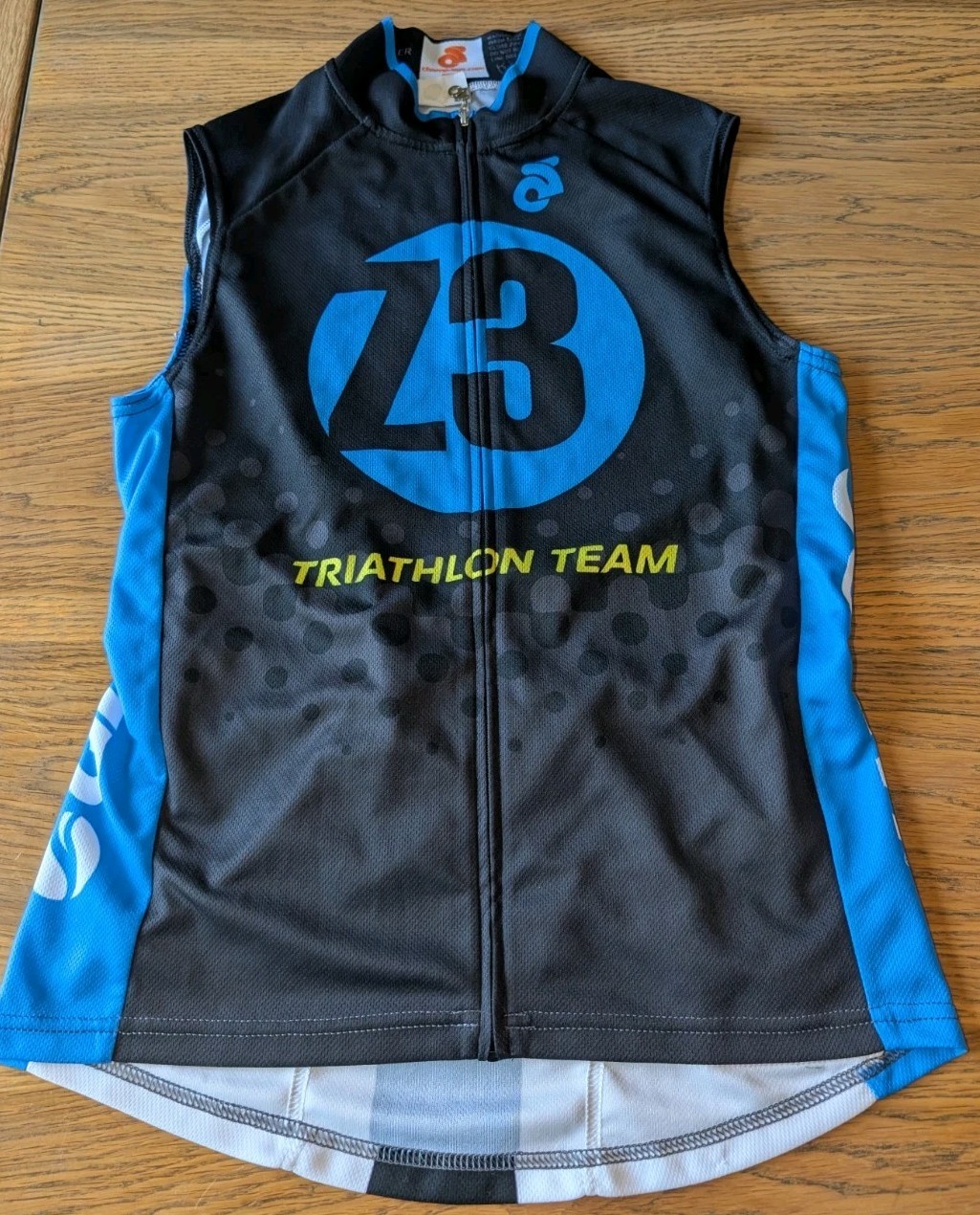 Champion System Sleeveless Bicycle Full Zip Small Top Back Pockets EUC Women’s