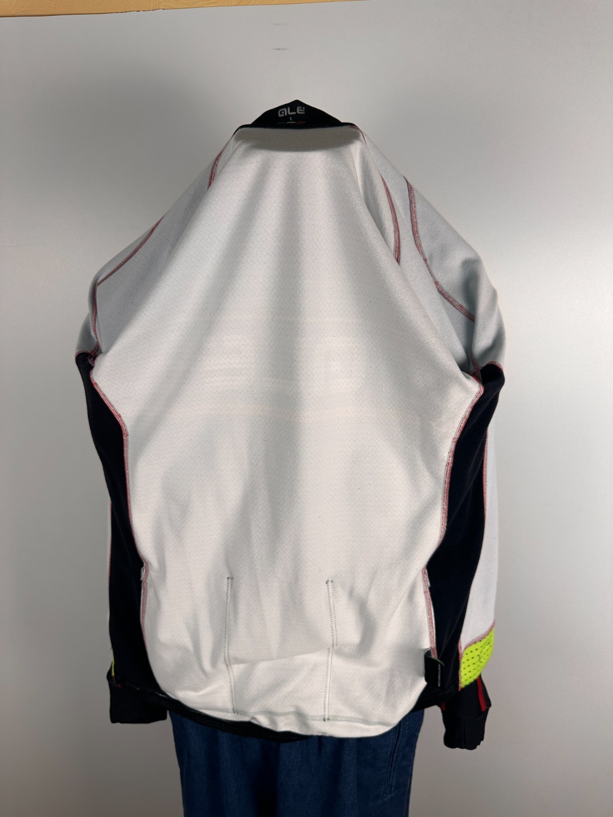 Ale PRR Cycling Long Sleeve Jesey Solid Mens Black Size L