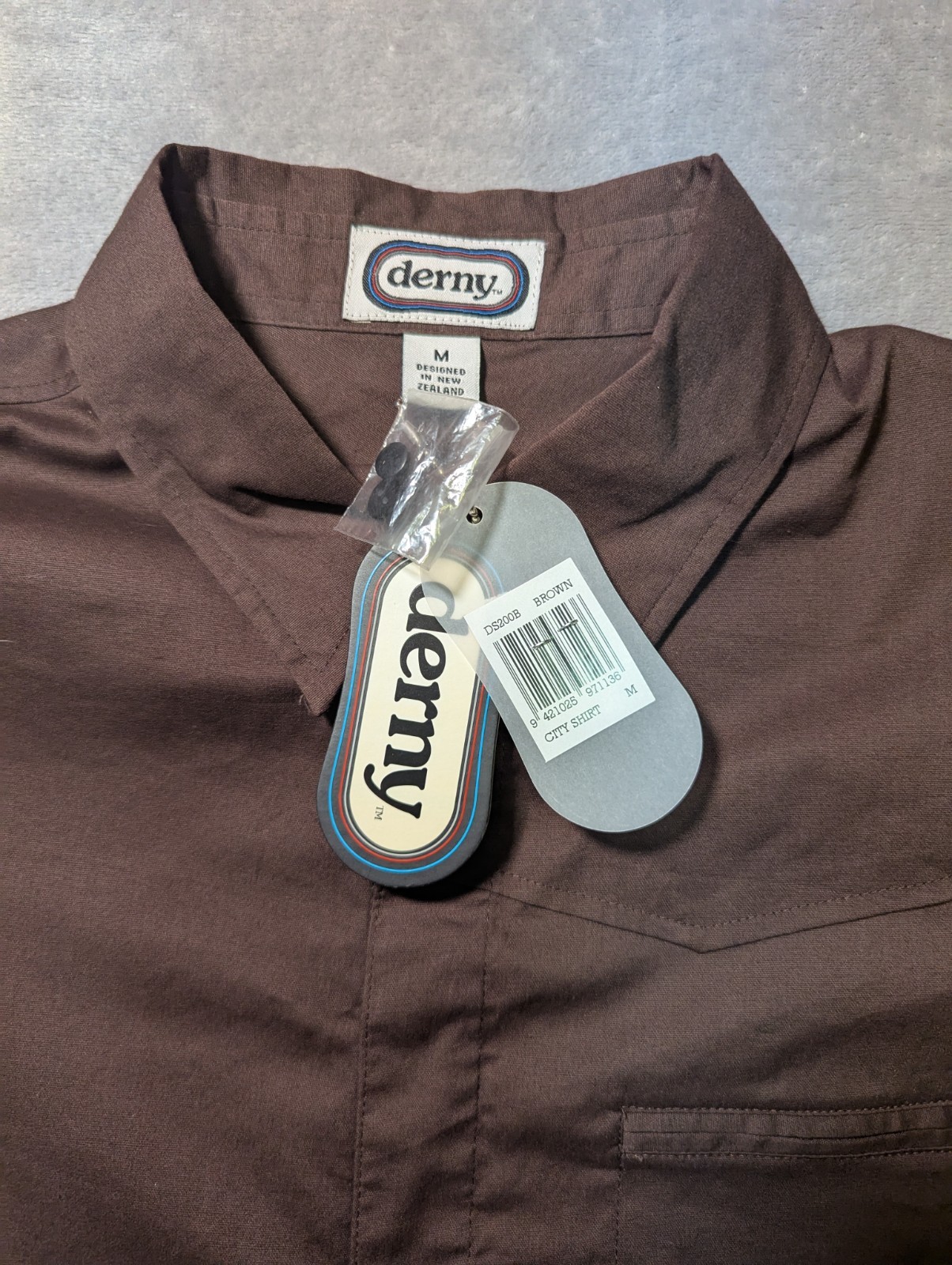 Derny Cycling Shirt Brown City Shirt Men’s Medium Bike