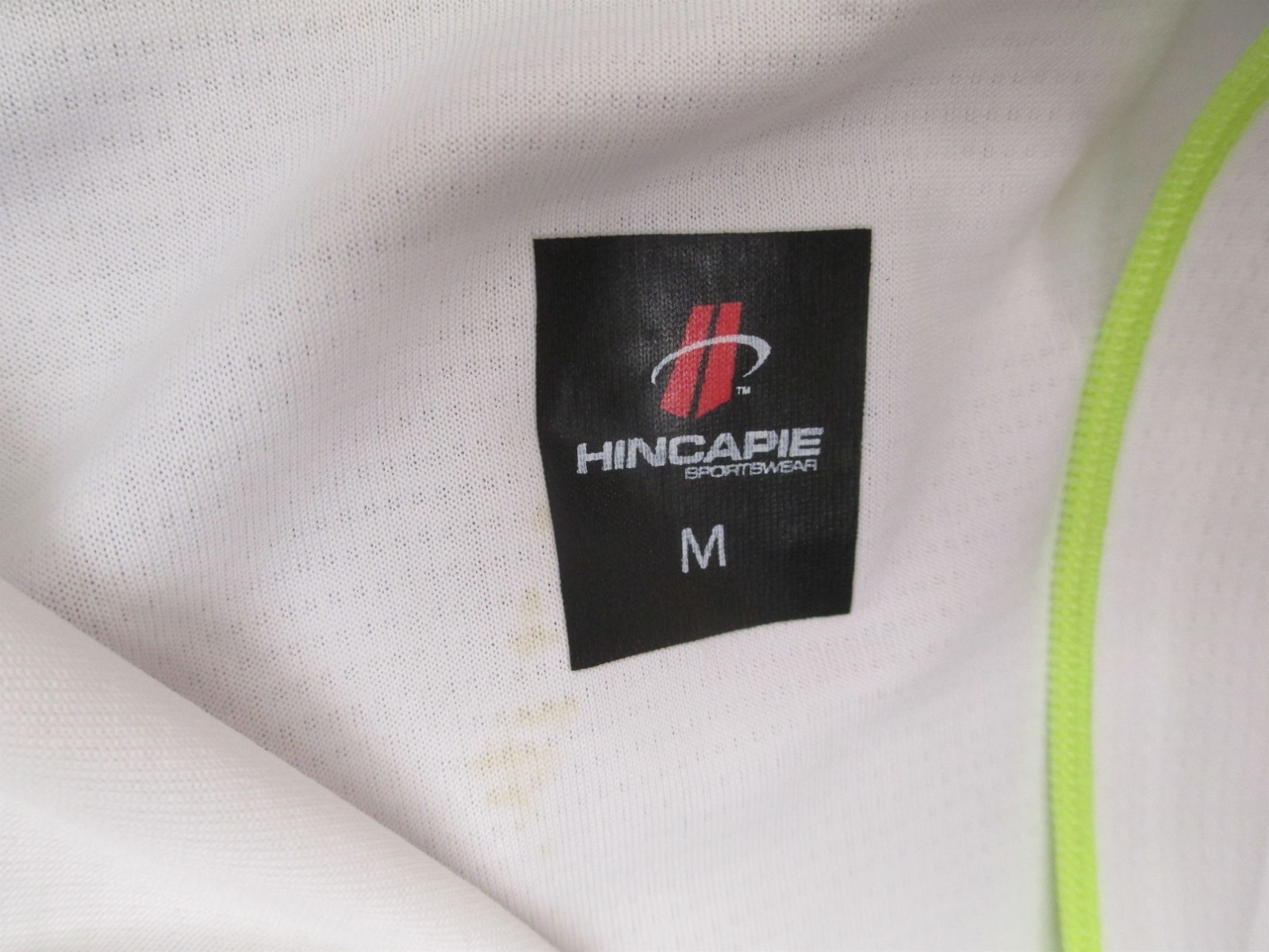 Hincapie Size M Womens Multicolor Cycling Compression Short Sleeve Zip Top 472