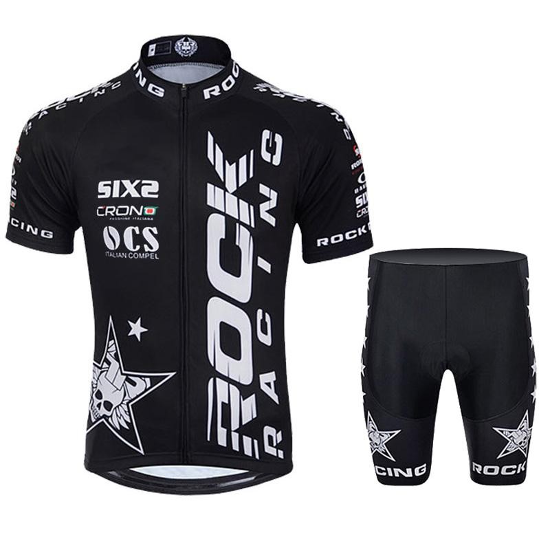 RockBros Summer Racing Cycling Jersey Set Men MTB Mountain Bike Bicycle Wear
