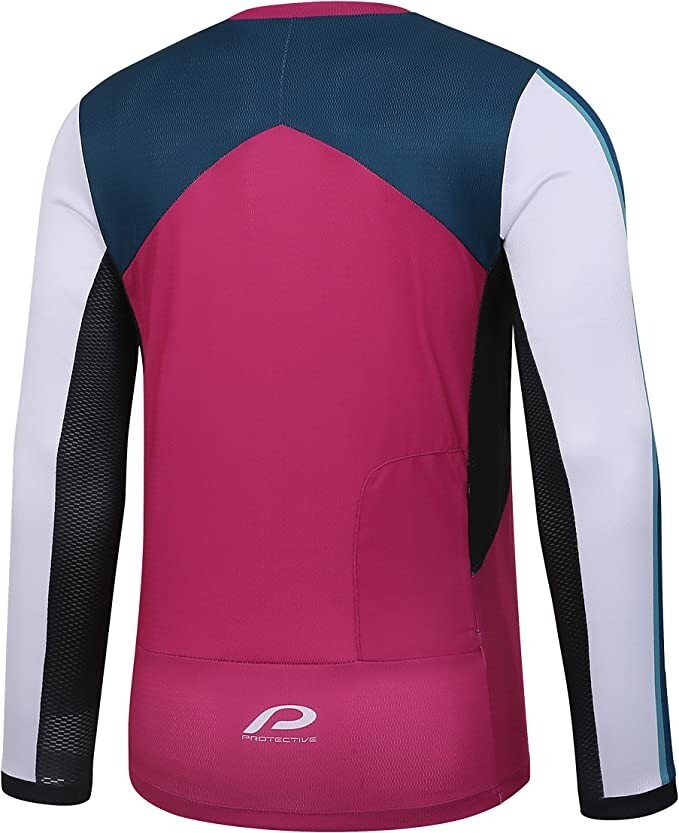 Protective Men’s Long Sleeve Bike Jersey for Outdoor Activities – MTB Casual-B19