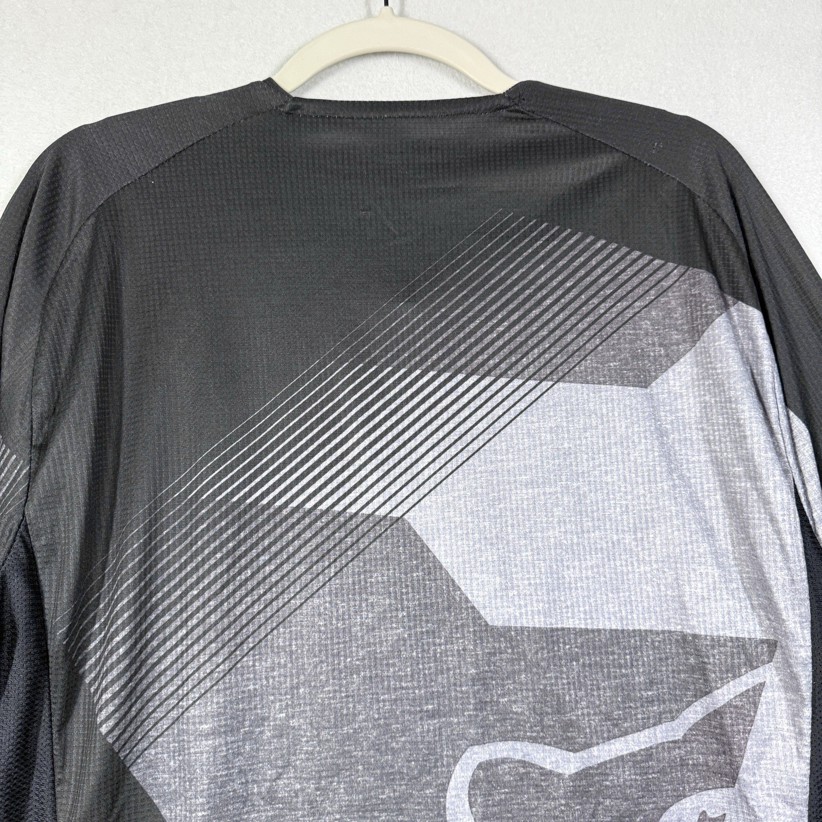 FOX Racing Shirt Mens Large Motocross Jersey Logo Performance Long Sleeve